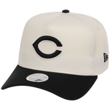 Cincinnati Reds Women's New Era 9FORTY Chrome x Black A-Frame