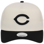 Cincinnati Reds Women's New Era 9FORTY Chrome x Black A-Frame
