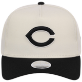 Cincinnati Reds Women's New Era 9FORTY Chrome x Black A-Frame