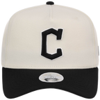 Cleveland Guardians Women's New Era 9FORTY Chrome x Black A-Frame