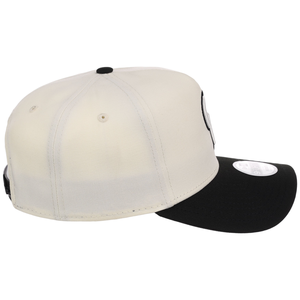 Colorado Rockies Women's New Era 9FORTY Chrome x Black A-Frame