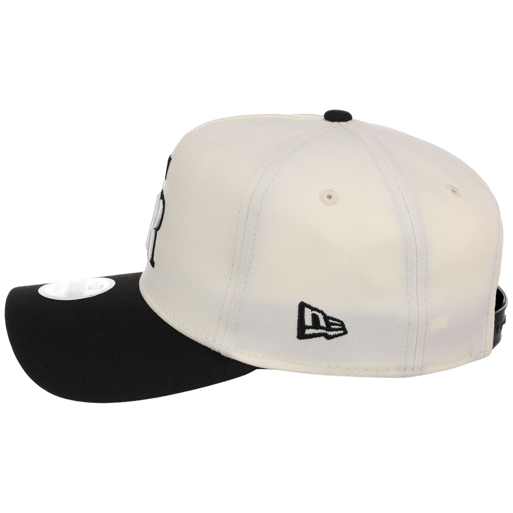 Colorado Rockies Women's New Era 9FORTY Chrome x Black A-Frame