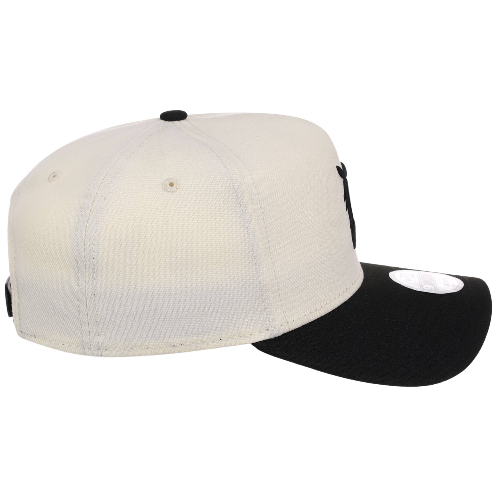 Detroit Tigers Women's New Era 9FORTY Chrome x Black A-Frame