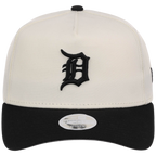 Detroit Tigers Women's New Era 9FORTY Chrome x Black A-Frame