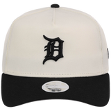 Detroit Tigers Women's New Era 9FORTY Chrome x Black A-Frame