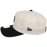 Detroit Tigers Women's New Era 9FORTY Chrome x Black A-Frame