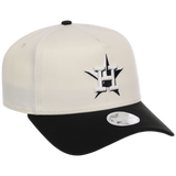 Houston Astros Women's New Era 9FORTY Chrome x Black A-Frame