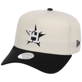 Houston Astros Women's New Era 9FORTY Chrome x Black A-Frame