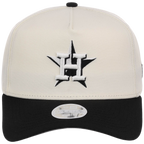 Houston Astros Women's New Era 9FORTY Chrome x Black A-Frame