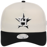 Houston Astros Women's New Era 9FORTY Chrome x Black A-Frame
