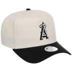 Los Angeles Angels Women's New Era 9FORTY Chrome x Black A-Frame
