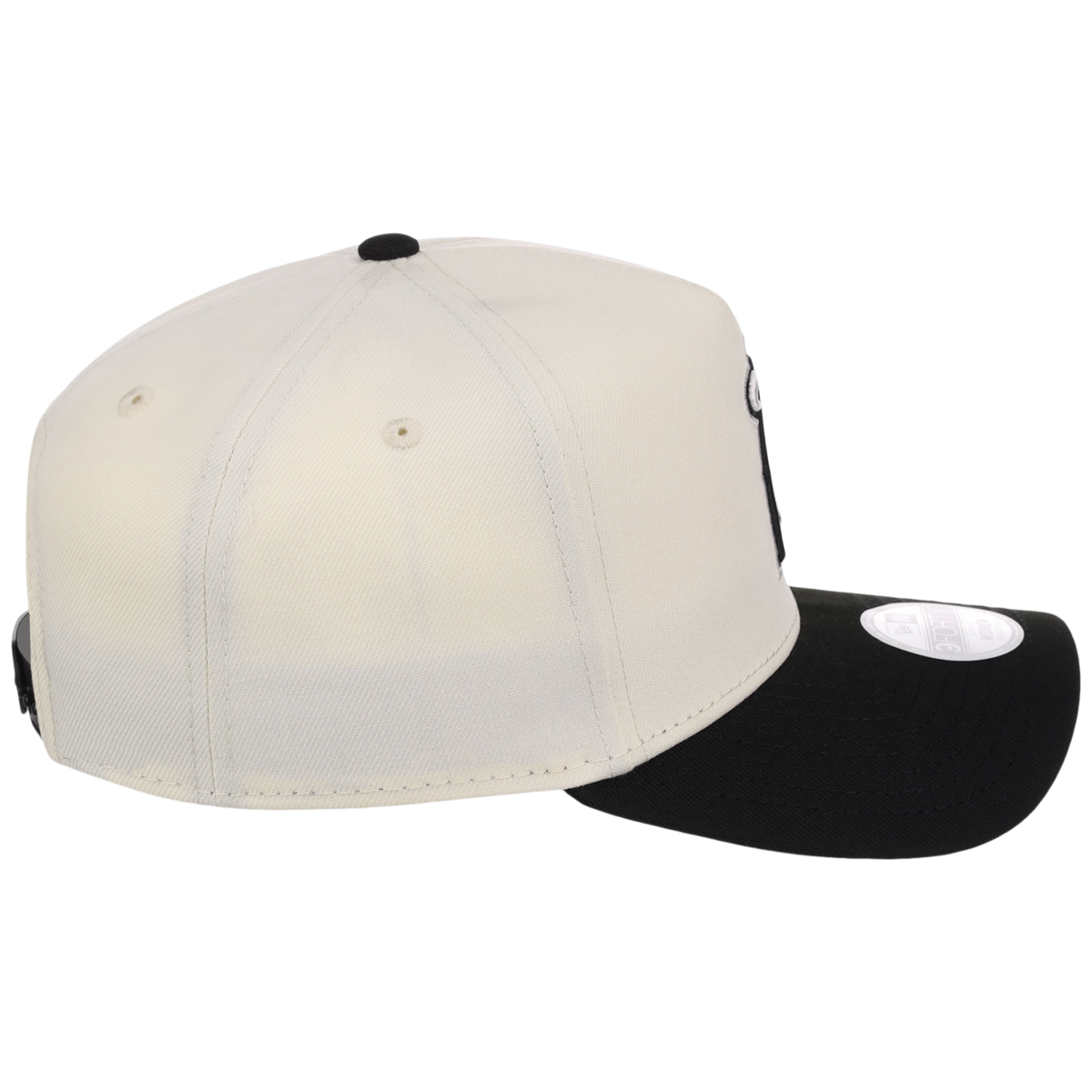 Los Angeles Angels Women's New Era 9FORTY Chrome x Black A-Frame