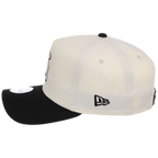 Los Angeles Angels Women's New Era 9FORTY Chrome x Black A-Frame