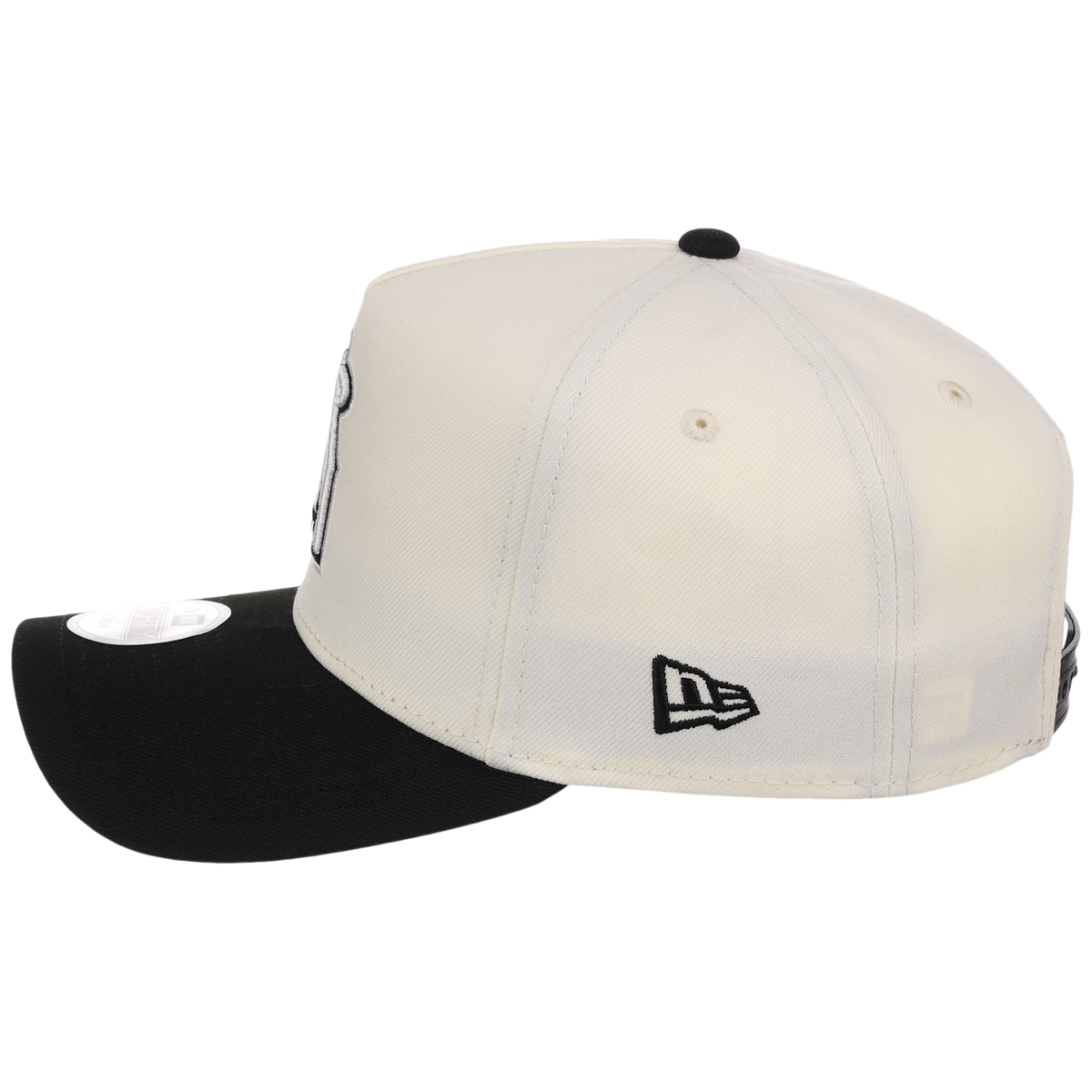 Los Angeles Angels Women's New Era 9FORTY Chrome x Black A-Frame