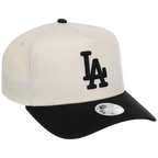 Los Angeles Dodgers Women's New Era 9FORTY Chrome x Black A-Frame