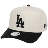 Los Angeles Dodgers Women's New Era 9FORTY Chrome x Black A-Frame