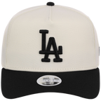 Los Angeles Dodgers Women's New Era 9FORTY Chrome x Black A-Frame