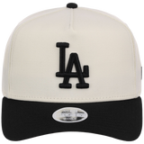 Los Angeles Dodgers Women's New Era 9FORTY Chrome x Black A-Frame