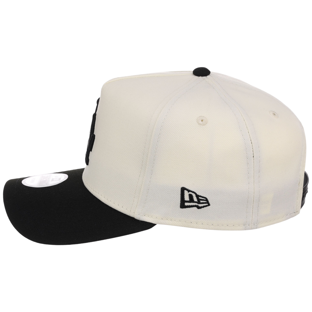 Los Angeles Dodgers Women's New Era 9FORTY Chrome x Black A-Frame