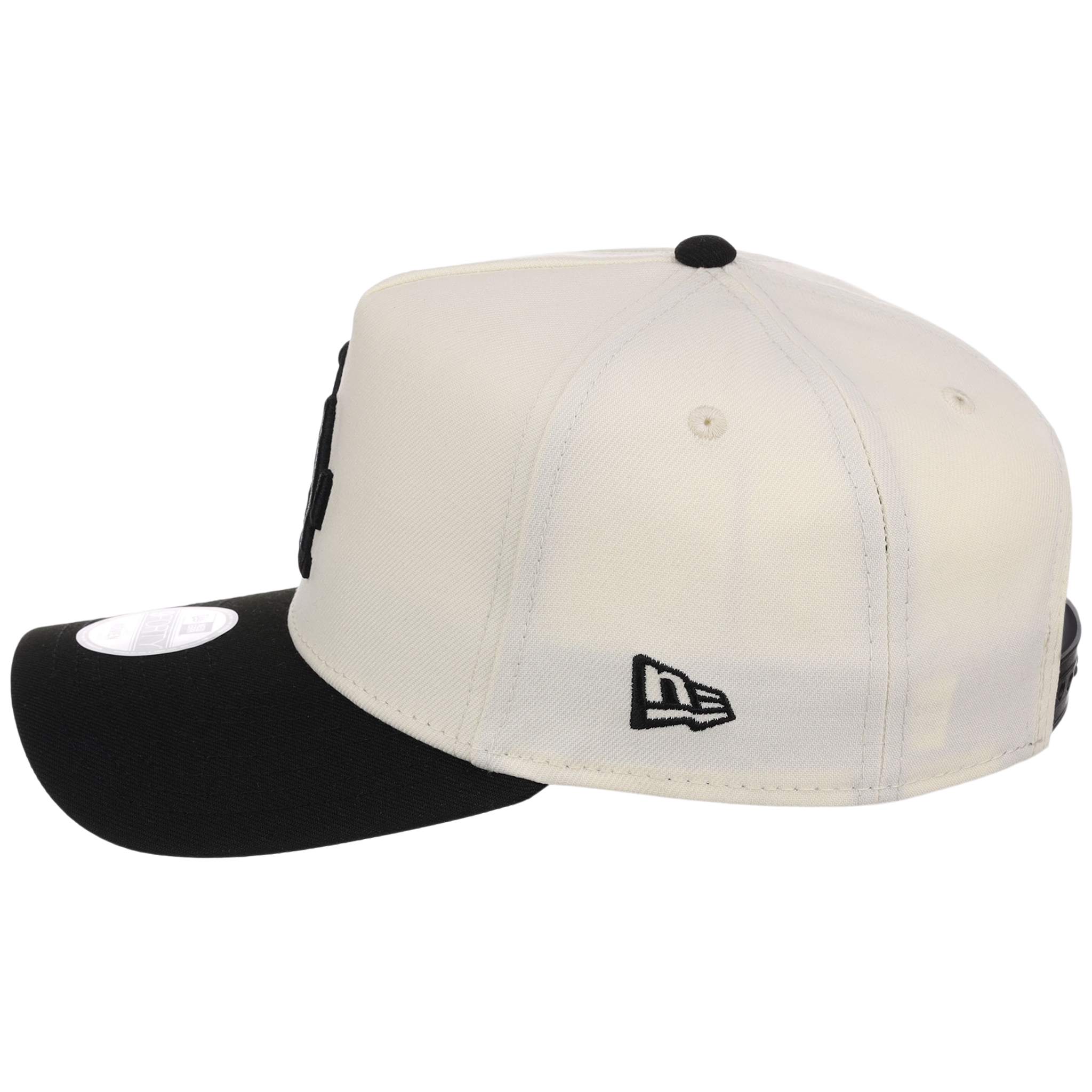 Los Angeles Dodgers Women's New Era 9FORTY Chrome x Black A-Frame