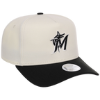 Miami Marlins Women's New Era 9FORTY Chrome x Black A-Frame