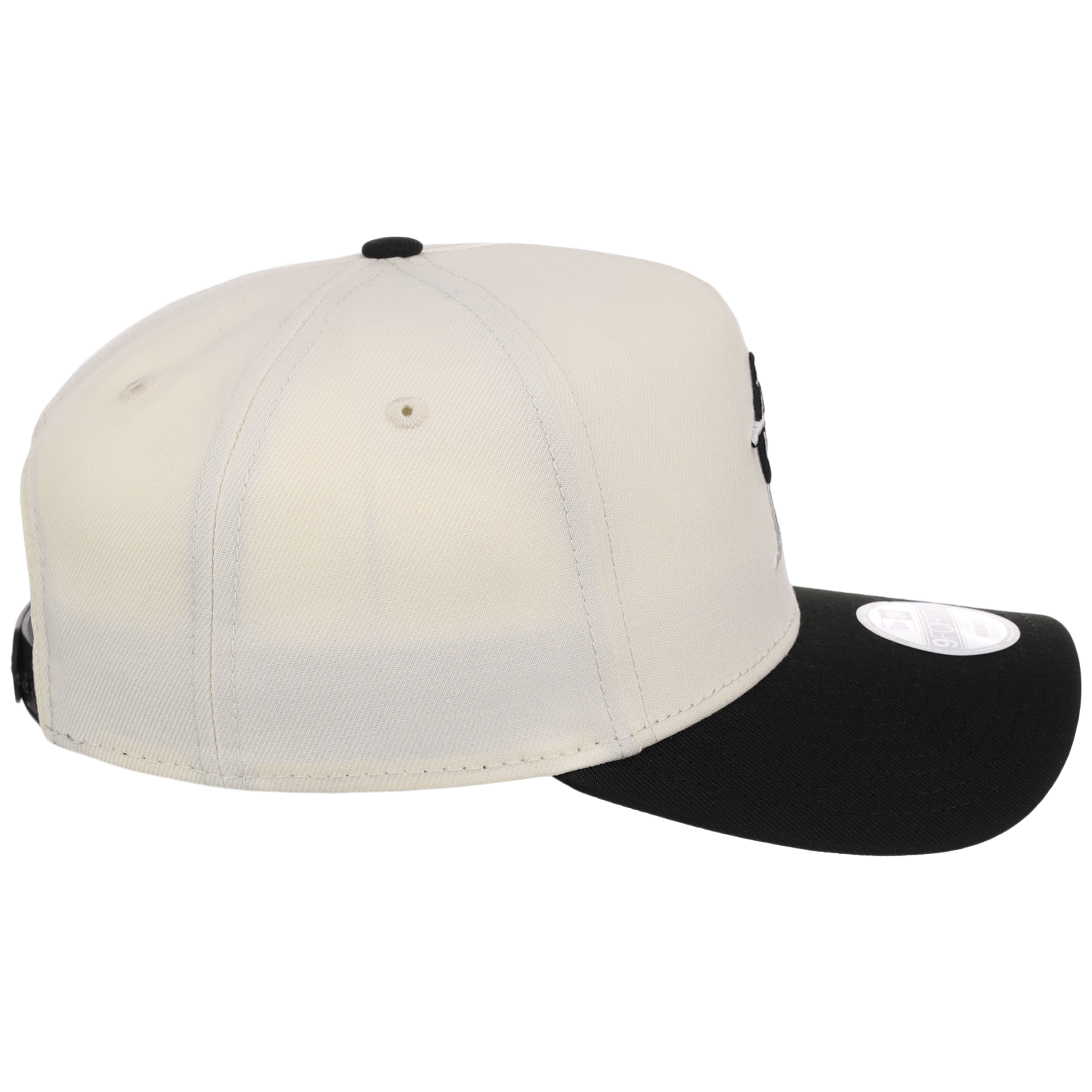 Miami Marlins Women's New Era 9FORTY Chrome x Black A-Frame