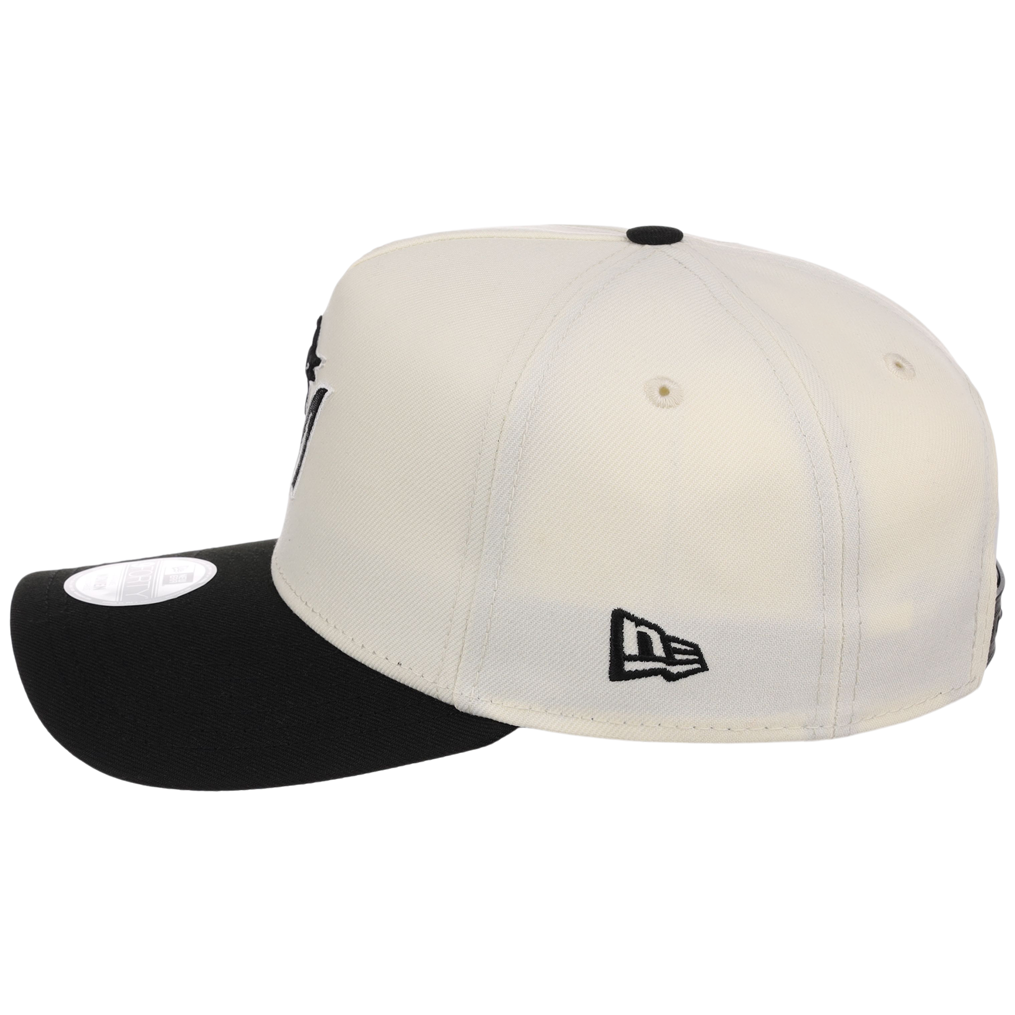Miami Marlins Women's New Era 9FORTY Chrome x Black A-Frame