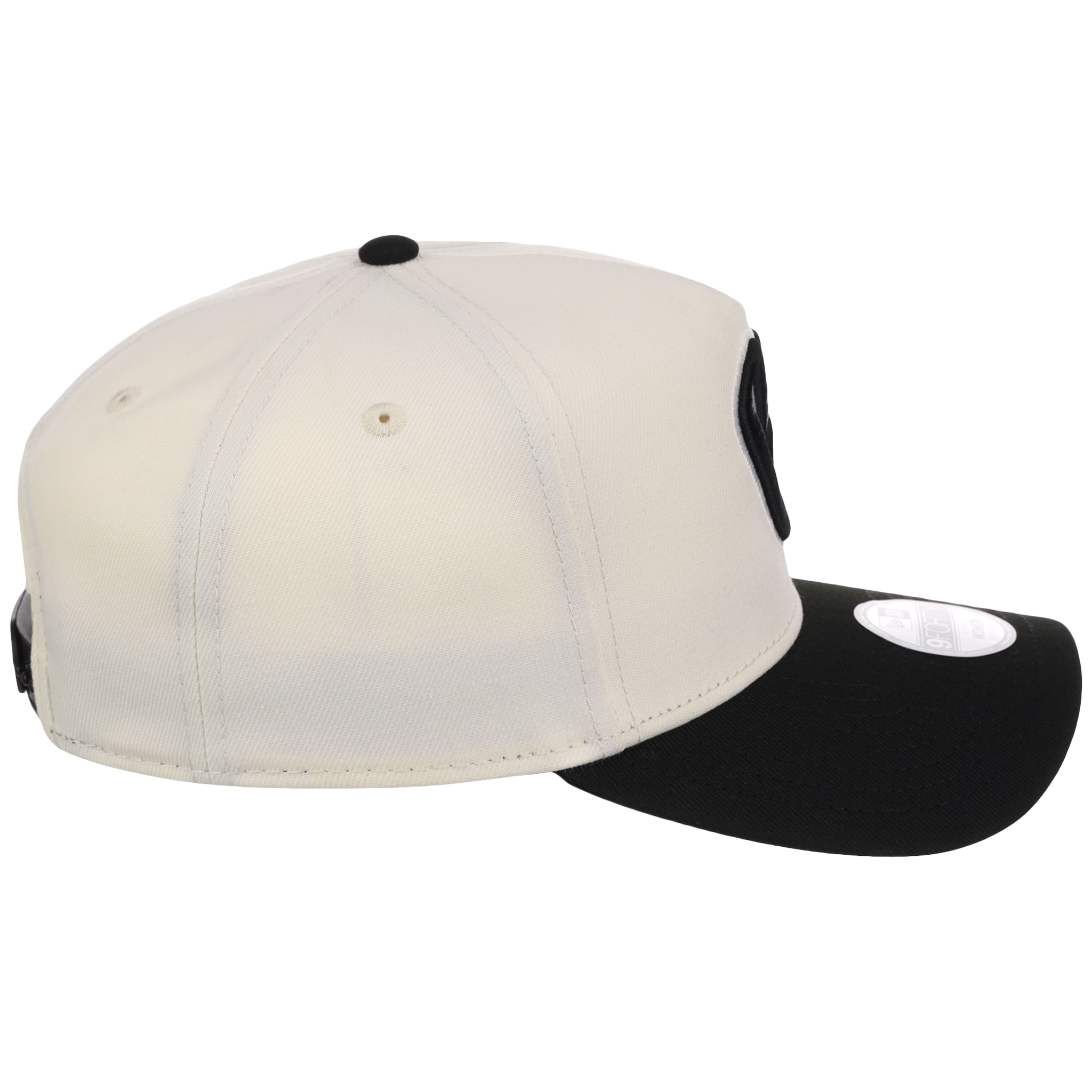 Milwaukee Brewers Women's New Era 9FORTY Chrome x Black A-Frame