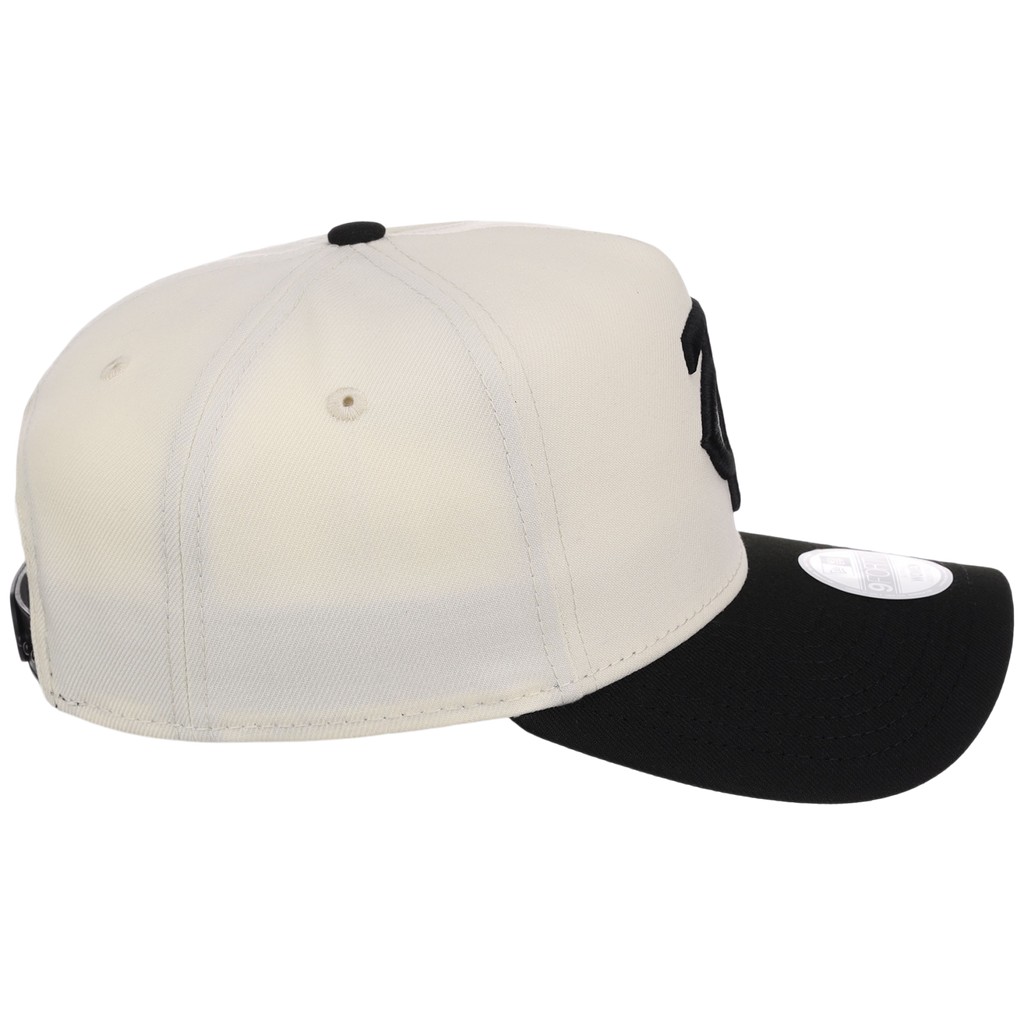 Minnesota Twins Women's New Era 9FORTY Chrome x Black A-Frame