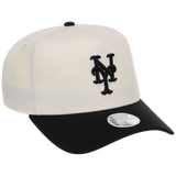 New York Mets Women's New Era 9FORTY Chrome x Black A-Frame