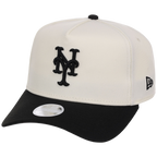 New York Mets Women's New Era 9FORTY Chrome x Black A-Frame