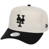 New York Mets Women's New Era 9FORTY Chrome x Black A-Frame