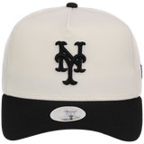 New York Mets Women's New Era 9FORTY Chrome x Black A-Frame