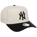 New York Yankees Women's New Era 9FORTY Chrome x Black A-Frame