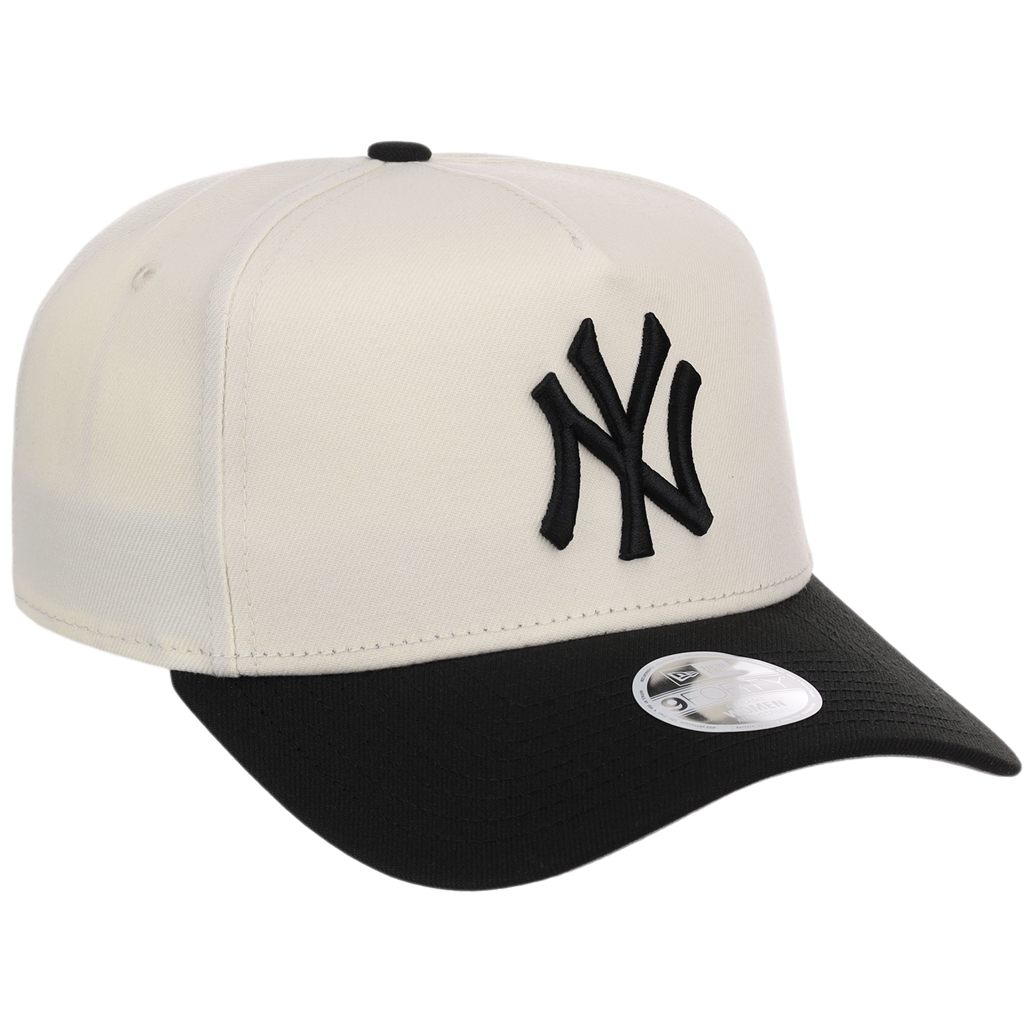New York Yankees Women's New Era 9FORTY Chrome x Black A-Frame
