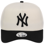 New York Yankees Women's New Era 9FORTY Chrome x Black A-Frame