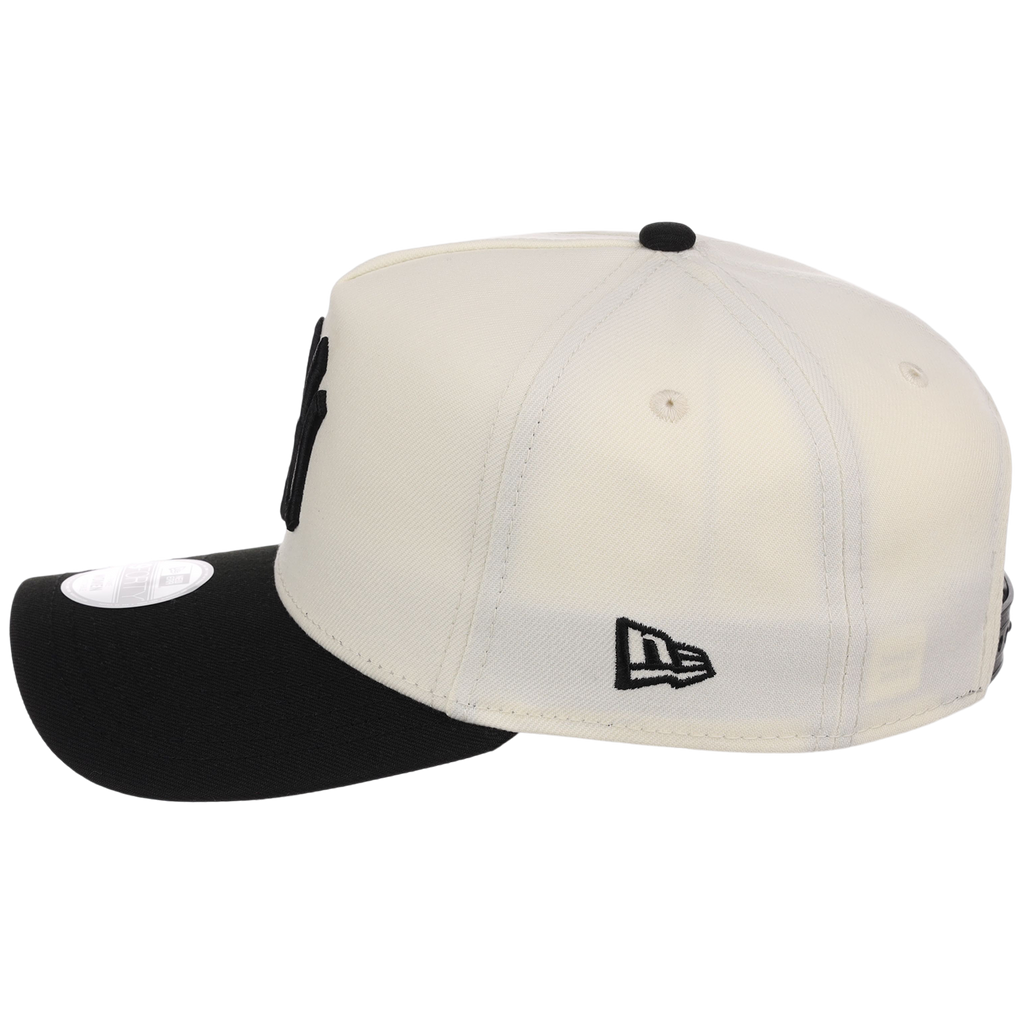 New York Yankees Women's New Era 9FORTY Chrome x Black A-Frame