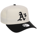 Oakland Athletics Women's New Era 9FORTY Chrome x Black A-Frame