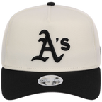 Oakland Athletics Women's New Era 9FORTY Chrome x Black A-Frame
