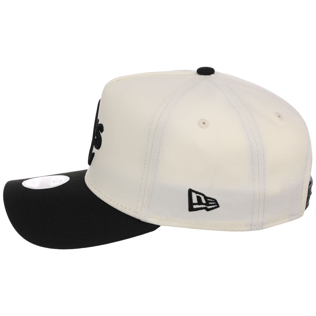 Oakland Athletics Women's New Era 9FORTY Chrome x Black A-Frame