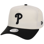 Philadelphia Phillies Women's New Era 9FORTY Chrome x Black A-Frame