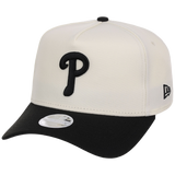 Philadelphia Phillies Women's New Era 9FORTY Chrome x Black A-Frame