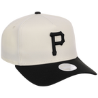 Pittsburgh Pirates Women's New Era 9FORTY Chrome x Black A-Frame