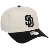 San Diego Padres Women's New Era 9FORTY Chrome x Black A-Frame