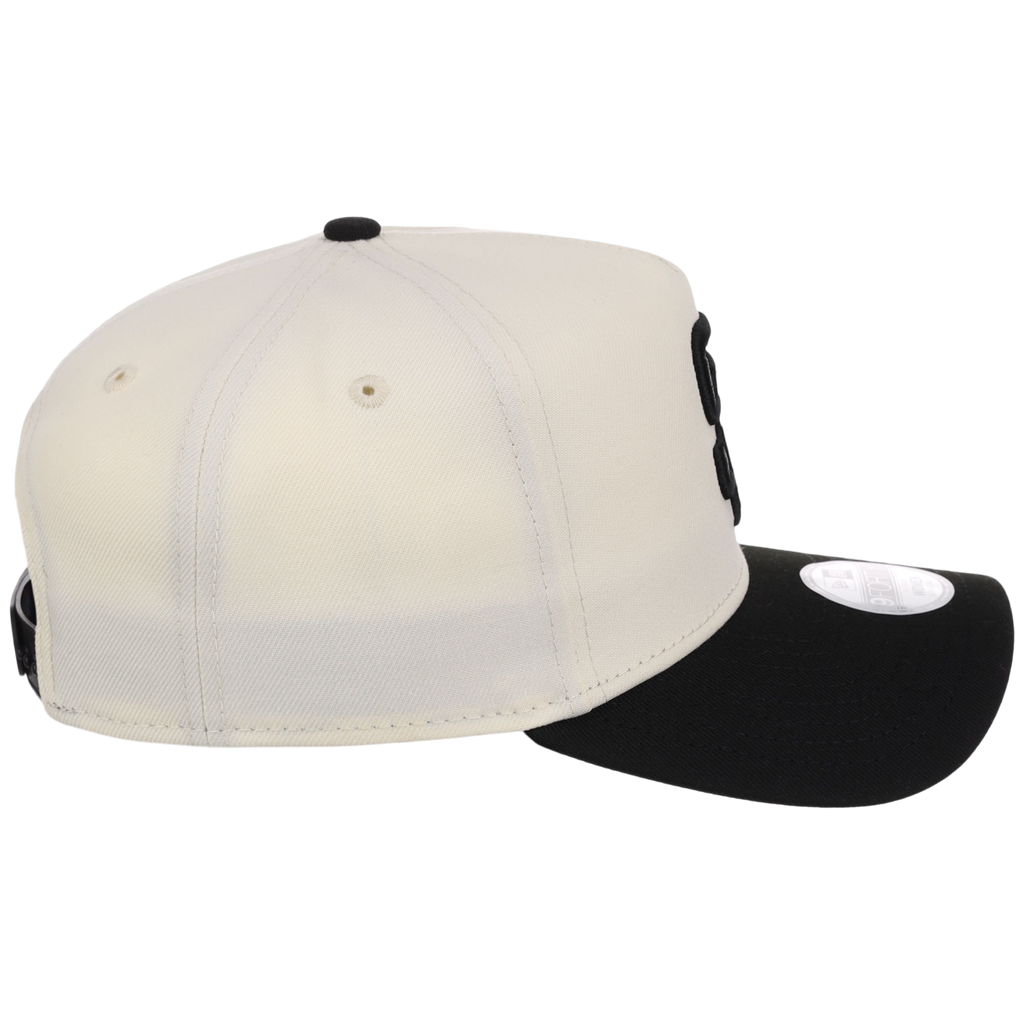 San Diego Padres Women's New Era 9FORTY Chrome x Black A-Frame