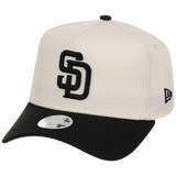 San Diego Padres Women's New Era 9FORTY Chrome x Black A-Frame