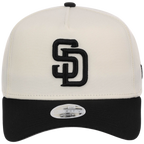 San Diego Padres Women's New Era 9FORTY Chrome x Black A-Frame