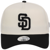 San Diego Padres Women's New Era 9FORTY Chrome x Black A-Frame