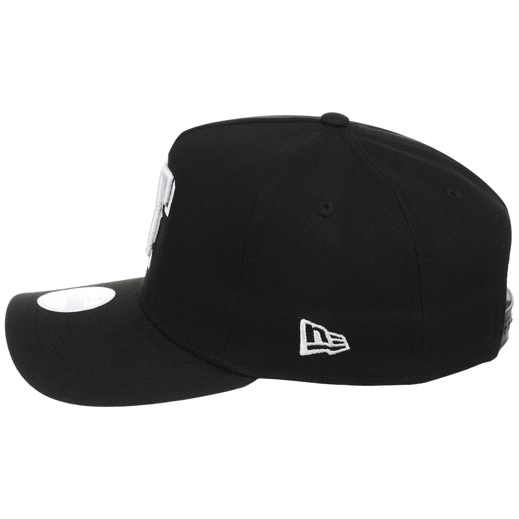 Texas Rangers Women's New Era 9FORTY Black A-Frame