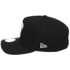 Texas Rangers Women's New Era 9FORTY Black A-Frame
